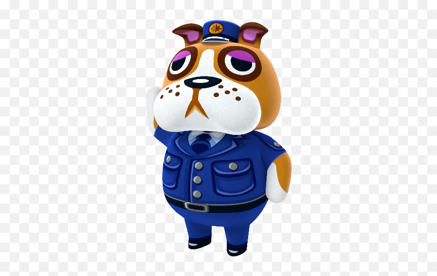 Booker - Animal Crossing Cop Png,Icon Bulldog Helmet