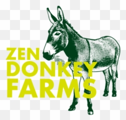Zen Donkey Farms - Logo png