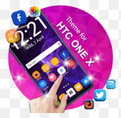 Launcher Themes For Htc One X 1 - Motorola png