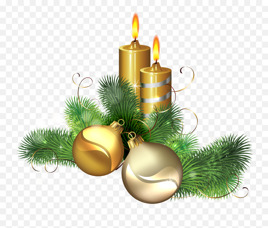 Download Christmas Candles Png Image - Christmas Candles Transparent Background,Christmas Candle Png