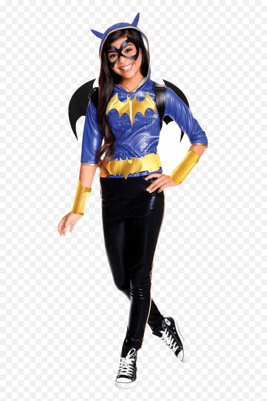 Child Deluxe Batgirl Costume - Dc Superhero Girl Costume Png,Batgirl Png