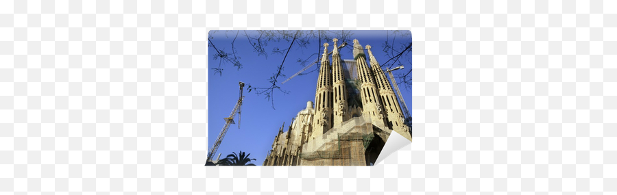 Sagrada Familia Barcelona Icon Wall - Sagrada Familia Temple Of The Holy Png,Barcelona Icon