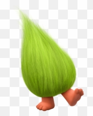 Download Hd Transparent Hair Troll - Trolls Green Name png