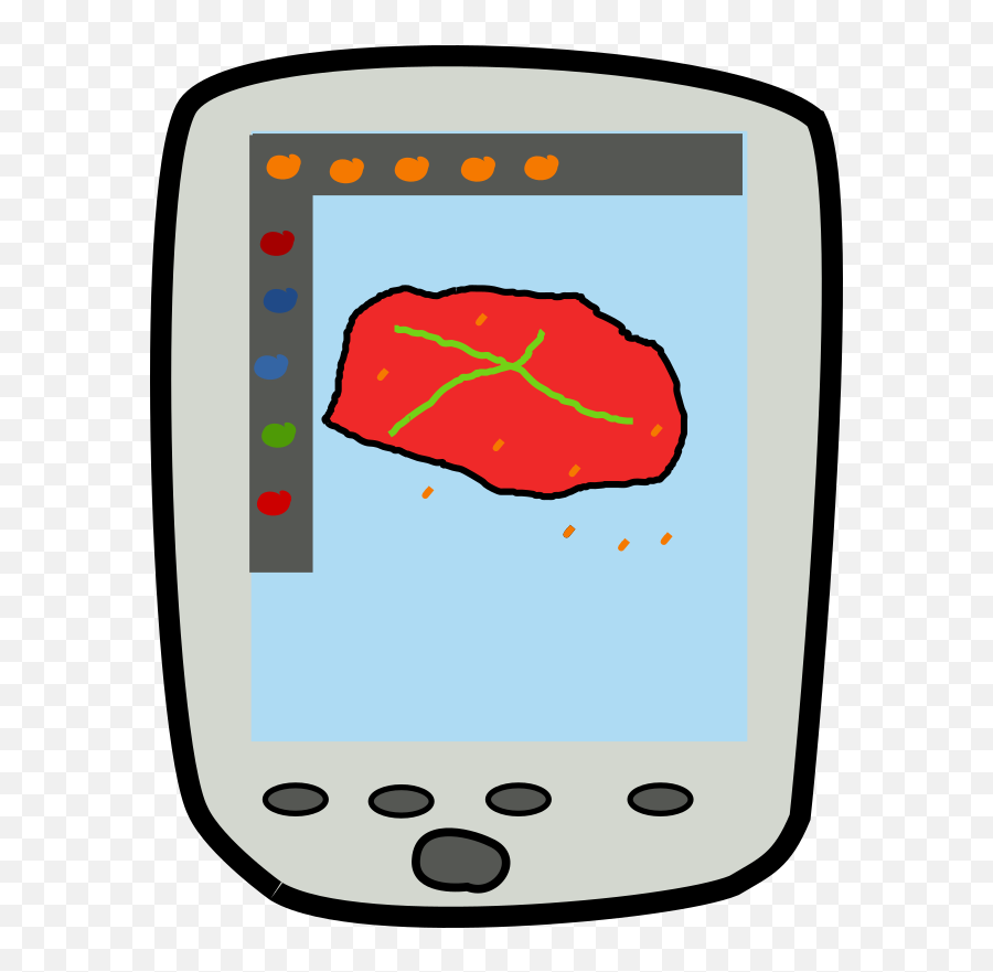 Gis Mobile Png Clip Art Transparent Image - Clip Art,Red Cell Phone Icon