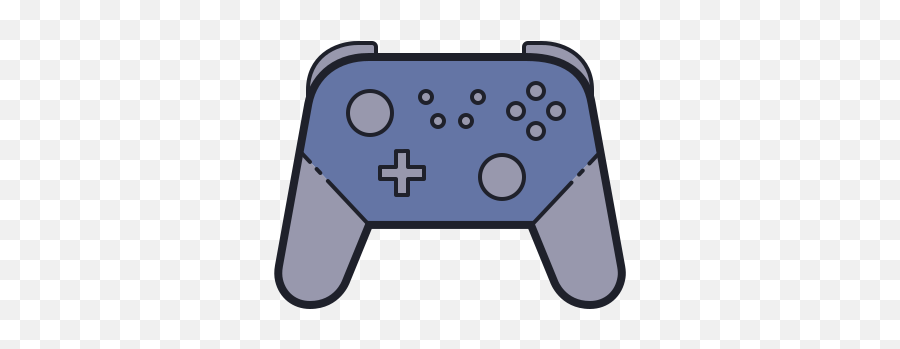 Nintendo Switch Pro Controller Icon In Color Hand Drawn Style - Girly Png,Xbox Controller Icon Png
