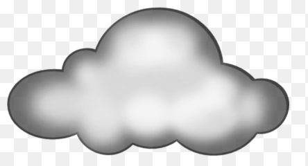 Clipart Clouds Png 2 Image - Dark