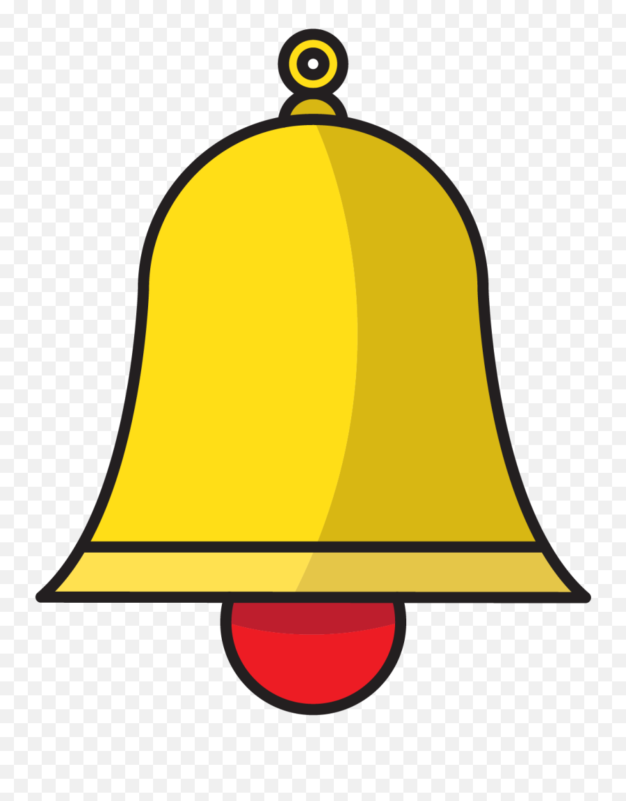 Yellow Bell Christmas Icon Graphic By Themagicboxart - Ghanta Png,Christmas Bell Icon