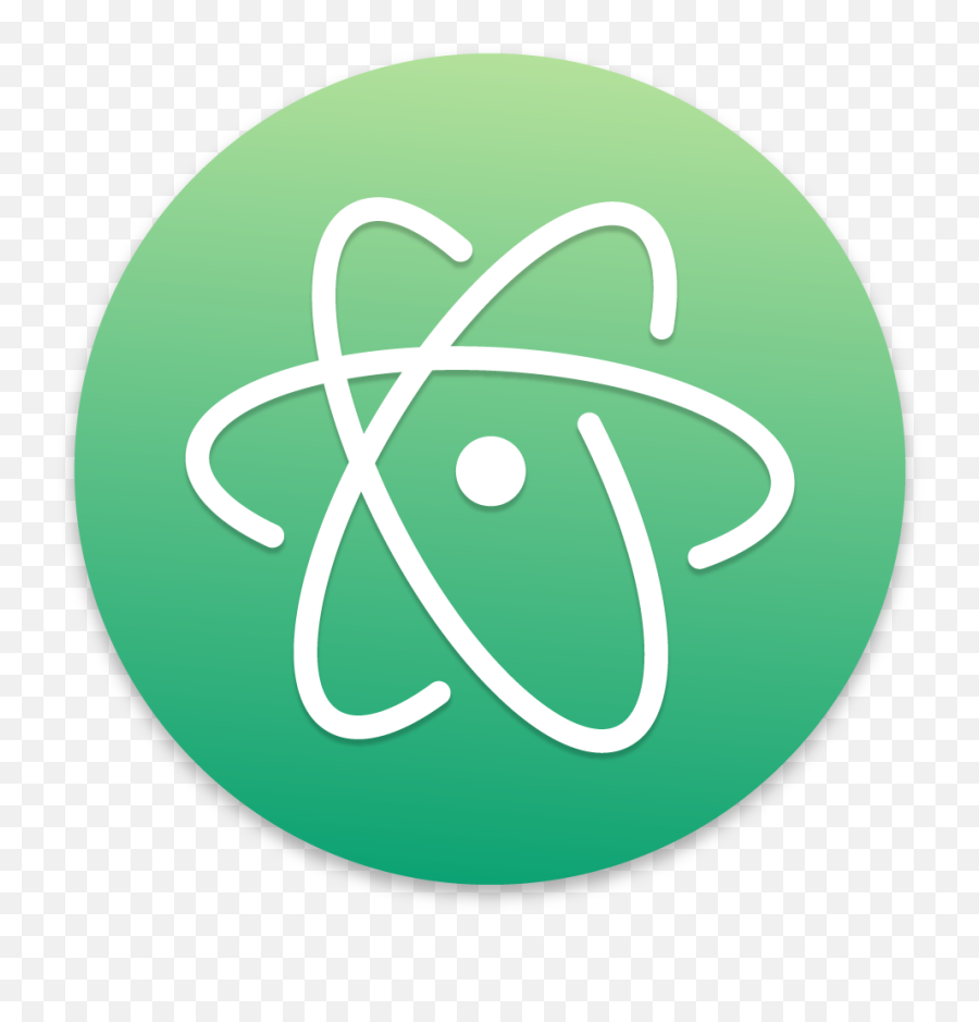 Atom Icon By Robert Grazioli - Logo Atom Editor Png,Atom Icon