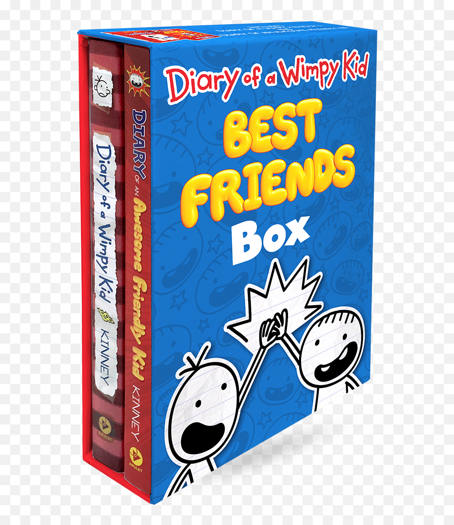 Diary Of A Wimpy Kid Best Friends Box Books - Diary Of A Wimpy Kid Diary Png,Besties Icon