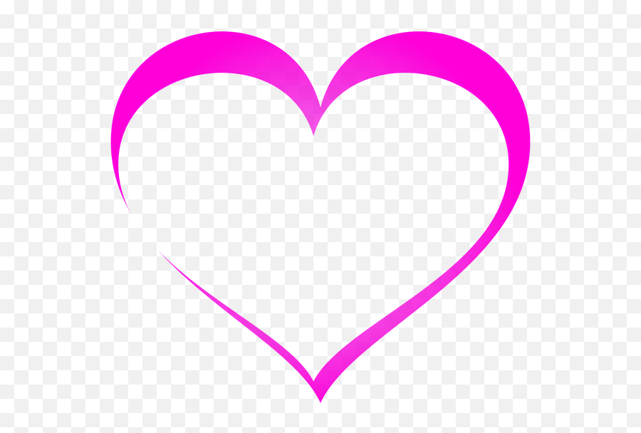 Heart Pink Bright Transparent - Free Image On Pixabay Imagens De Coraçao Rosa Png,Pink Heart Transparent Background