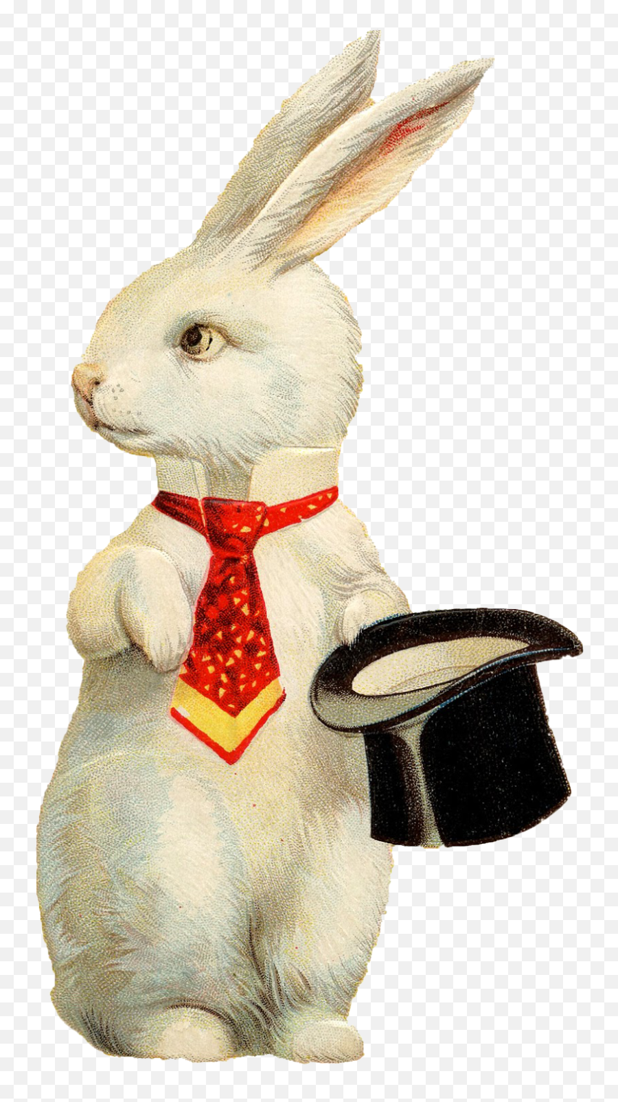 Rabbit Hat Transparent Background Png Arts - Easter Bunny In Top Hat,Rabbit Transparent Background
