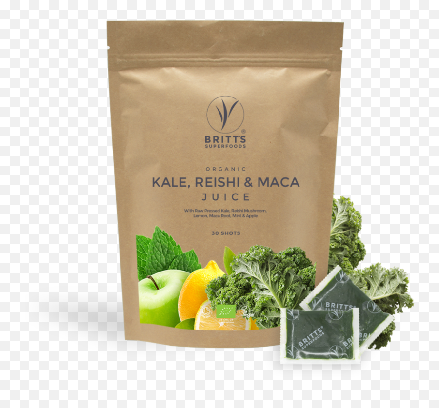 Frozen Kale Juice Shots I Brittu0027s Superfoods Png