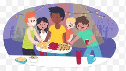 Hosting A Safe Party For Teens Kids Helpline - Safe Partying Png,Teenager Png