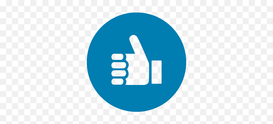 Thumbs - Up Icon Blue Big Brothers Big Sisters Of Canada Trello Logo Png,Thumbs Up Logo