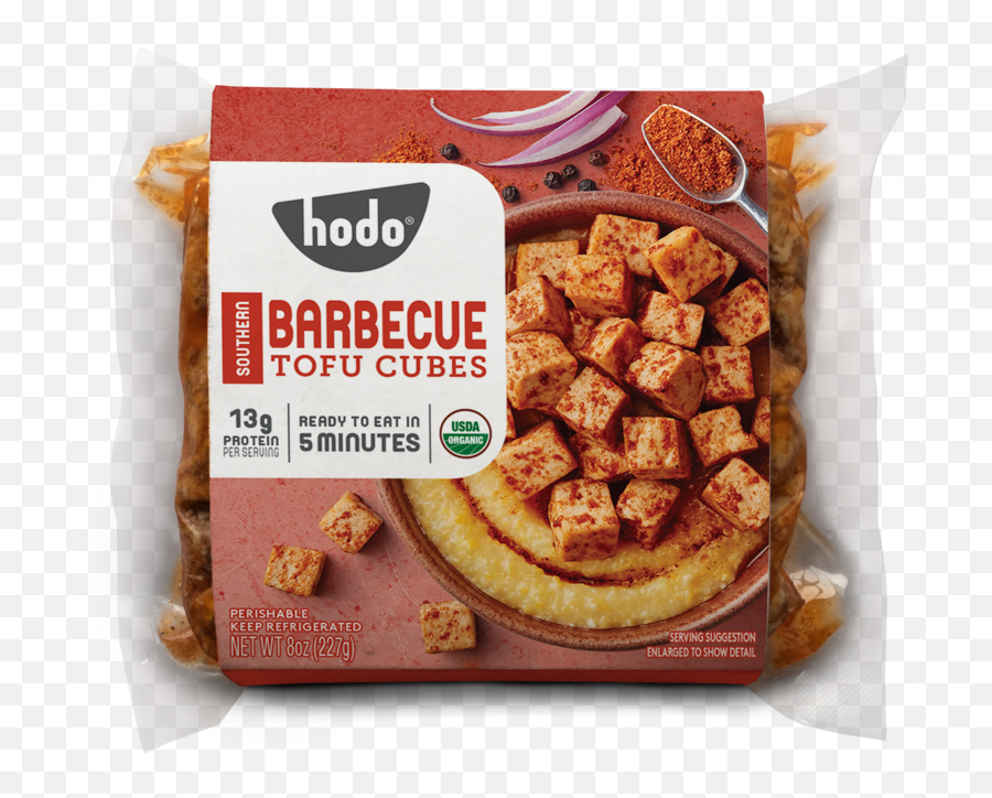 Southern Barbecue Tofu Cubes Always - Hodo Soy Cubes Bbq Png,Tofu Png