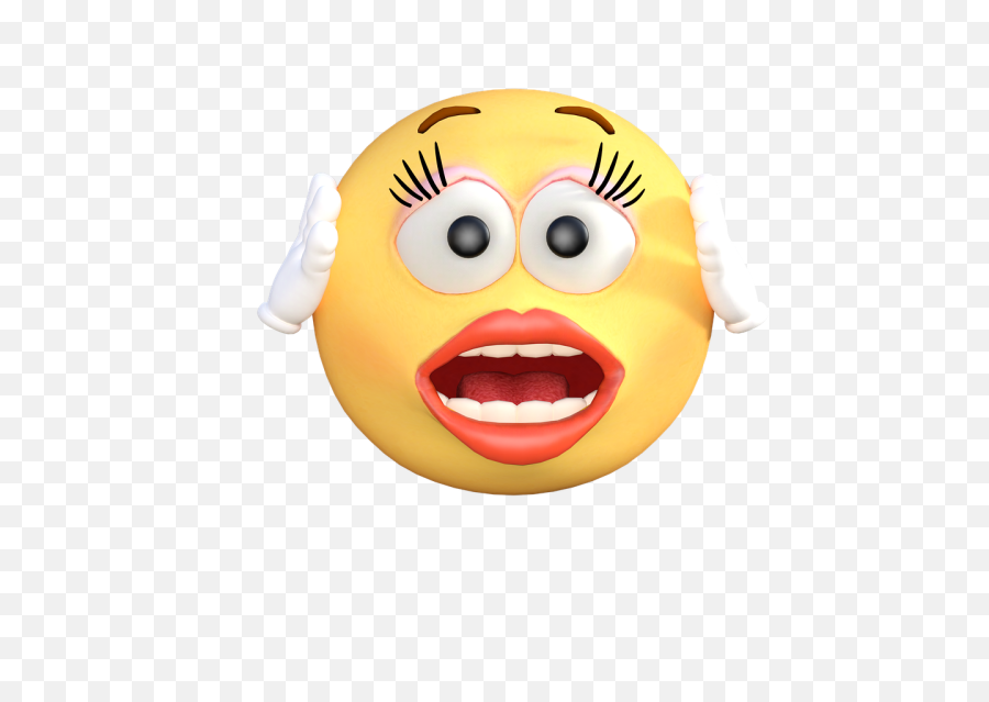 Emoticon Emoji Shock - Shock Shocking Face Emoji Png,Shocked Emoji Transparent