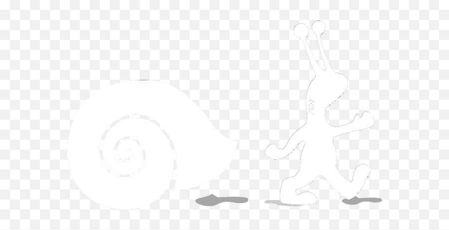 White Transparent Snail - Illustration Png,Snail Transparent