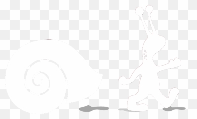 White Transparent Snail - Illustration Png,Snail Transparent