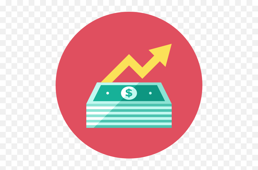 Money Increase Icon - Money Increase Png,Money Icon Png