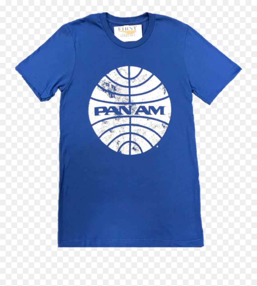 Vintage Pan Am Globe Logo T Shirt - Pan Am Bag Png,Blue Globe Logo