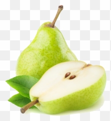 Download Pears - Pear Cut In Half Png,Pears Png