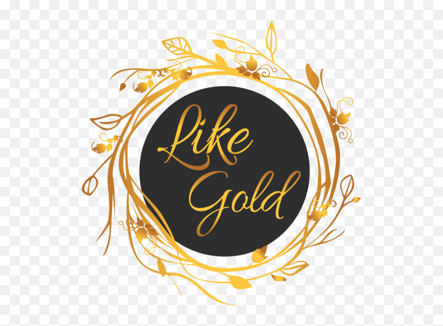 Download Hd Like Gold Logo - Sky Music Lounge Png,Gold Instagram Logo Png