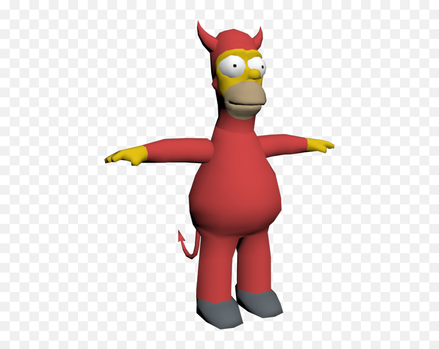 Download Hd Zip Archive - Evil Homer Hit And Run Simpsons Hit And Run Homer Devil Png,Run Png