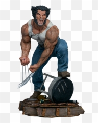 Exclusive Marvel Logan Premium Format Figure - Sideshow Collectibles png