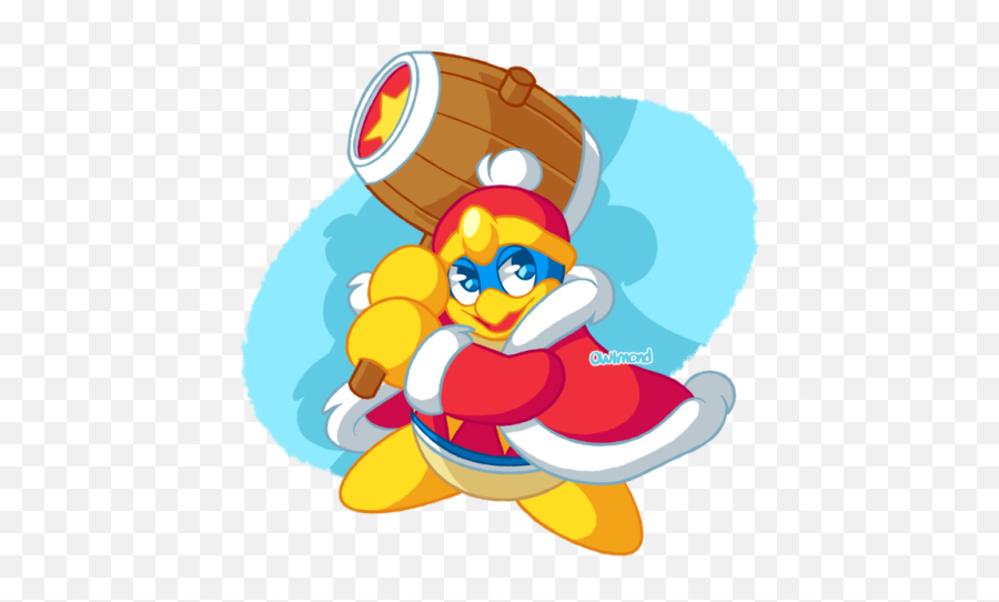 Awwwyeahkirbyofthestars - King Dedede Full Size Png Cartoon,King Dedede Png