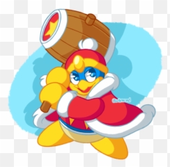 Awwwyeahkirbyofthestars - King Dedede Full Size Png Cartoon,King Dedede Png