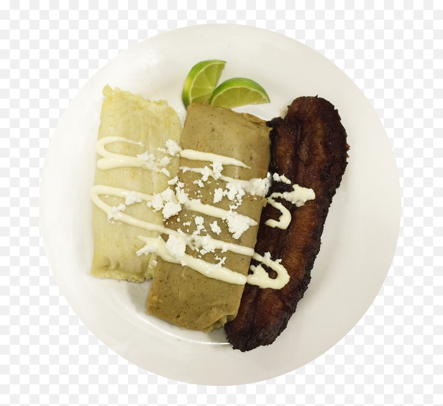 Tamale U0026 Platano Frito - Dish Transparent Cartoon Jingfm Dish Png,Tamales Png