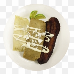Tamale U0026 Platano Frito - Dish Transparent Cartoon Jingfm Dish Png,Tamales Png