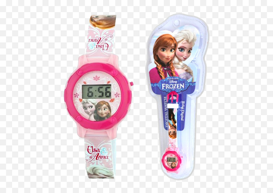 Download Official Wrist Watch Disney Frozen Anna E Elsa - Frozen Png,Elsa Frozen Png