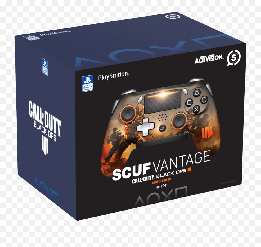Scuf Vantage Black Ops 4 Limited Edition Announced For Ps4 - Joystick Png,Black Ops 4 Png