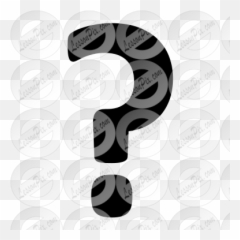 Question Mark Picture For Classroom Therapy Use - Great Circle Png,Question Mark Logo