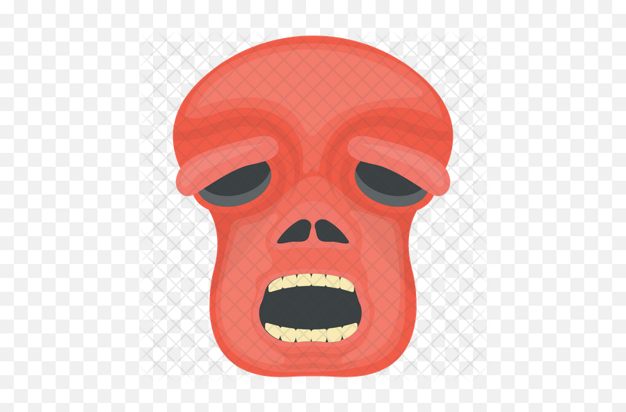 Creepy Creature Icon - Skull Png,Creepy Face Png
