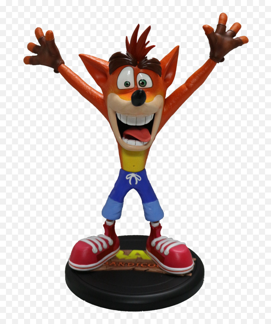 N Sane Trilogy Crash Bandicoot Statue - Crash First 4 Figures Png,Crash Bandicoot Png