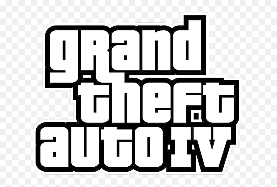 Grand Theft Auto Iv Logo Psd Official Psds - Grand Theft Auto Iv Png,Grand Theft Auto Logo Png