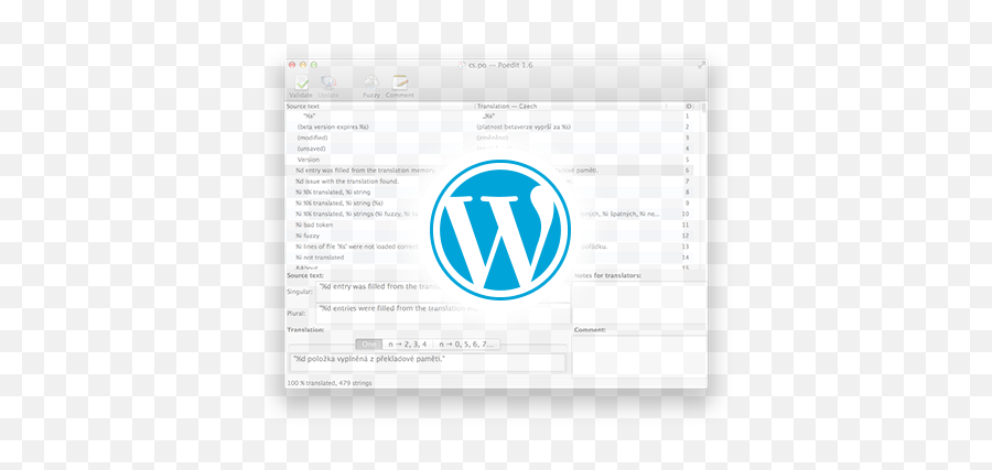 How To Translate A Wordpress Theme Or Plugin Poedit - Screenshot Png,Wordpress Png