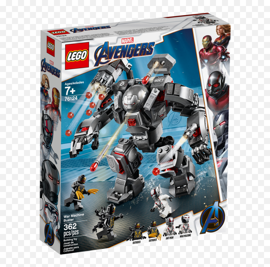 76124 War Machine Buster - Lego Hulkbuster War Machine Png,War Machine Png