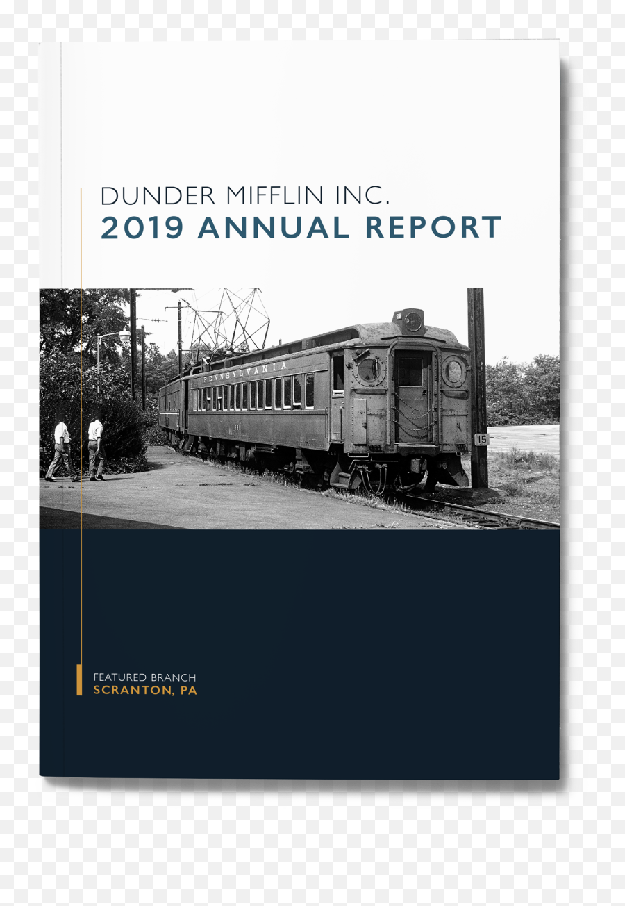 Dunder Mifflin Annual Report Png Logo