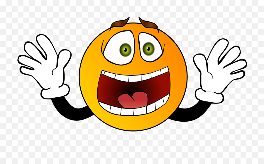 Smiley Scared Surprised - Free Image On Pixabay Cartoon Surprised Face Png,Scared Eyes Png