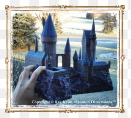 Hogwarts Paper Model Kit By Ray Keim - Harry Potter Model Kit Png,Hogwarts Castle Png