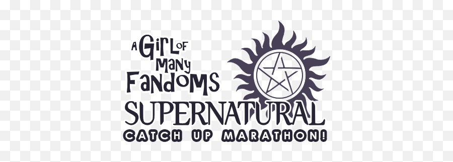 Supernatural Catch Up Marathon 6x15 - Language Png,Supernatural Logo
