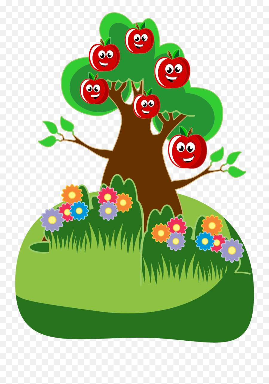 Apple Png Clip Arts For Web - Clip Arts Free Png Backgrounds Apple Tree And Our Parents,Cartoon Apple Png