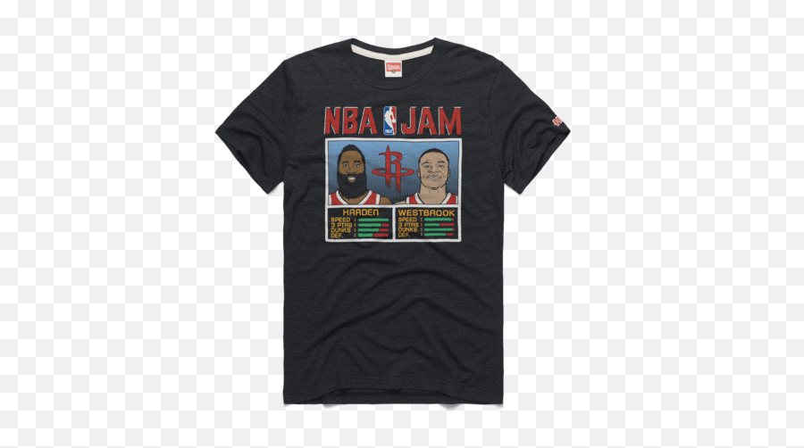 Nba Jam Rockets Harden And Westbrook - T Shirt Orlando Magic Png,Russell Westbrook Png