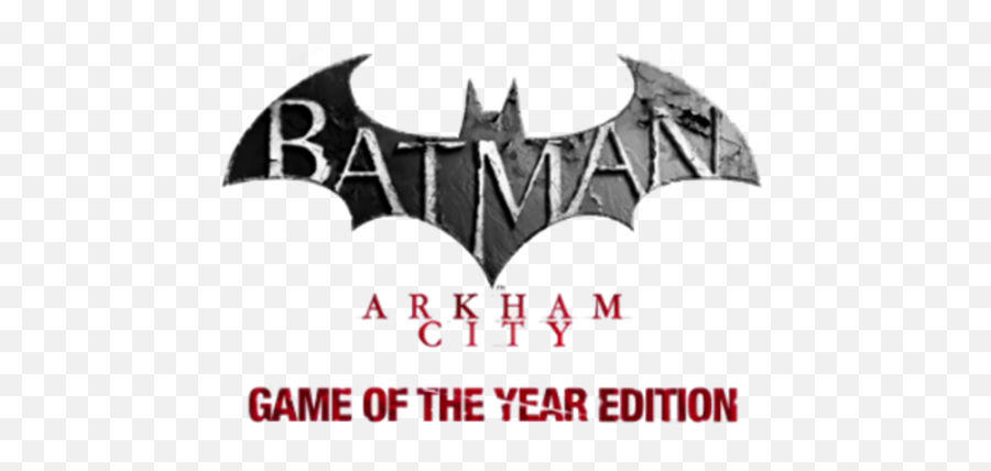 Arkham City Goty - Fictional Character Png,Batman Arkham City Logo Png