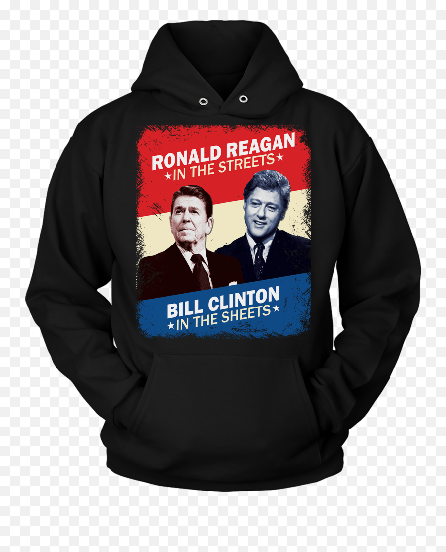 Ronald Reagan - Bill Clinton Teefefe Equality Hoodie Png,Ronald Reagan Png