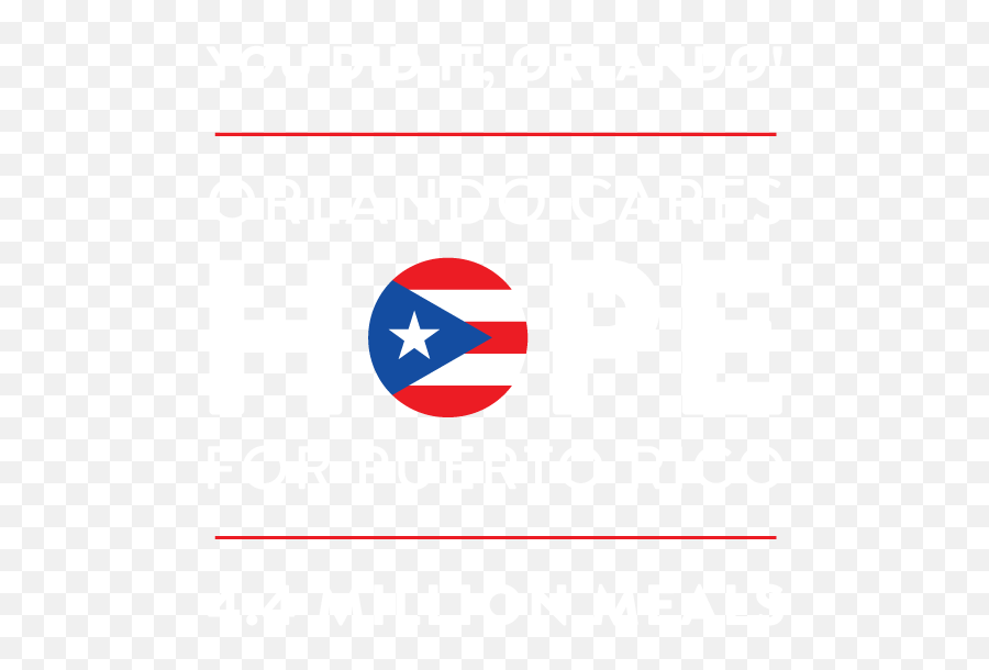 Orlando Cares Hope For Puerto Rico Feeding Children - Streetxo Png,Puerto Rico Png