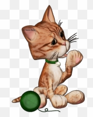 Cat Gif Painting Animation - cat png download 850850 Gato Gif Png